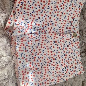 SO Juniors Cherry Pattern Shorts Size 5